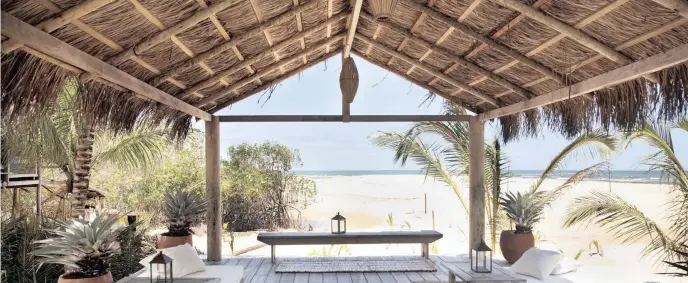  ?? | UXUA Casa Hotel & ?? UXUA Casa Hotel & Spa, a cabana at the hotel in Trancoso, Brazil. Visitors enjoy access to some of the country’s most beautiful beaches, steps from the hotel’s luxury accommodat­ions.
Spa via The New York Times