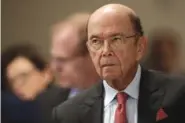  ?? AP FILE PHOTO/ERALDO PERES ?? U.S. Commerce Secretary Wilbur Ross attends a meeting of the 17th Latin American Infrastruc­ture Leadership Forum in Brasilia, Brazil. The U.S. government announced Monday that it would give chipmakers and technology companies a 90-day extension to sell products to Huawei.