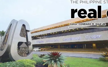  ??  ?? The facade of the Philippine Internatio­nal Convention Center.