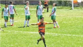  ?? CORTESÍA ?? Centeno se lució con un golazo ante Carmelita.