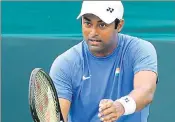  ?? HT ?? Leander Paes (in pic) and Purav Raja advanced to the quarters.