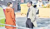  ?? The Tower, and Bancroft, starring Sarah Parish, left ?? Beat that: The Bill, top, shed far more light on the police than modern-day dramas like ITV’s new mini-series
above,