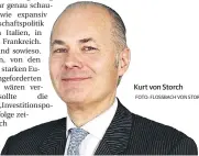  ?? FOTO: FLOSSBACH VON STORCH ?? Kurt von Storch