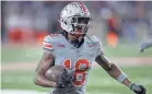  ?? JOSEPH MAIORANA/USA TODAY SPORTS ?? Ohio State’s Marvin Harrison Jr. is expected to be the first wide receiver selected in the 2024 NFL draft.