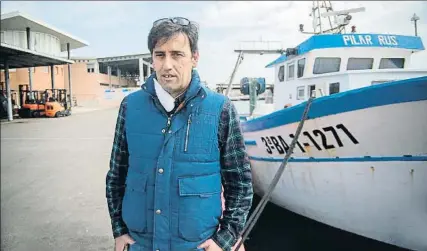  ?? CARLES CASTRO / GARRAF NEWS MEDIA ?? Jaume Carnicer, patrón mayor de la Confraria de Pescadors de Vilanova i la Geltrú