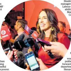  ?? Photos / Getty Images, Mark Mitchell ?? The Labour Party Jacinda Ardern led to a second term of government has so far failed to set any targets for itself.