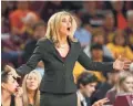  ??  ?? Coach Charli Turner Thorne and No. 16 Arizona State face No. 18 Arizona on Friday night in Tucson. MICHAEL CHOW/THE REPUBLIC