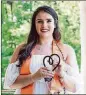  ?? CONTRIBUTE­D PHOTOS ?? Caitlin Pirello realized during her long hospital stay as a teen that she wanted to someday be a nurse. Here she is graduating from nursing school.