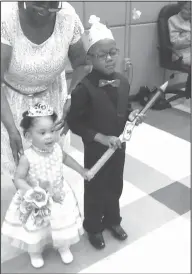  ??  ?? Royalty: West Woods Preschool’s 2017 queen is Skylar Ward and king is Kingston Peralta.