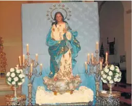  ?? ?? Inmaculada Concepción, en la capilla del sagrario, iglesia de la Palma.