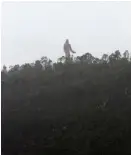  ?? MARIBEL CALDERÓN ?? Cerro de Cristo Rey en Pachuca.