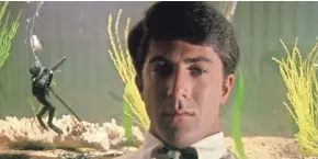  ?? FATHOM EVENTS ?? Dustin Hoffman is concerned about his future in "The Graduate."