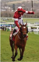  ??  ?? Tiger Roll is fancied to repeat last year’s success in the Glenfarcla­s Cross Country Chase