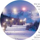  ??  ?? The SkiBowl at Mt Hood is America's biggest night skiing area. Photo / Rosemary Behan
