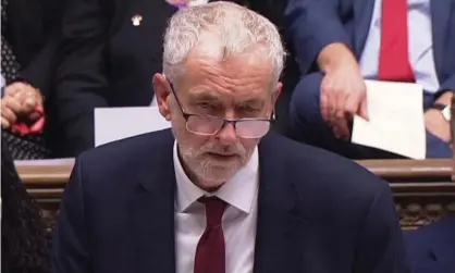  ??  ?? Labour leader Jeremy Corbyn has been advised by campaigner­s for a second referendum to ‘get off the fence’ and declare the party’s plans. Photograph: AFP/Getty Images