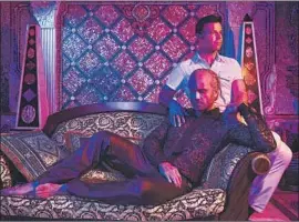  ?? Pari Dukovic FX ?? EDGAR RAMIREZ, left, as Gianni Versace in “Crime Story” with Ricky Martin.