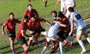  ?? (Photos Laurent Martinat) ?? Dridi a marqué les esprits (et des points) lors des matches amicaux du RCT.