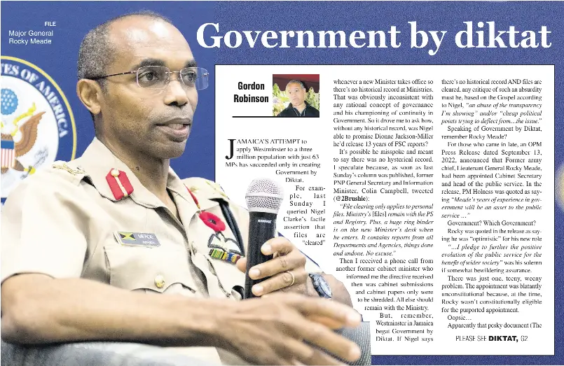 Government by diktat - PressReader