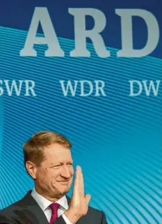  ?? Foto: Peter Kneffel, dpa ?? Ulrich Wilhelm war seit 2011 Intendant des Bayerische­n Rundfunks. Von 2018 bis 2020 hatte er auch den Ard-vorsitz inne.