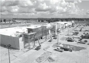  ?? The Signorelli Co. ?? Valley Ranch Town Center, a Signorelli Co. developmen­t at the Grand Parkway and U.S. 59 in New Caney, represents the region’s biggest project.