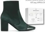  ??  ?? BAG THESE: ACNE STUDIOS LEATHER JACKET, $2350, NET-A-PORTER.COM SOCIÉTÉ ANONYME BOOTS, $442, FARFETCH.COM APPLE WORLD TRAVEL ADAPTER KIT, $45, APPLE.COM