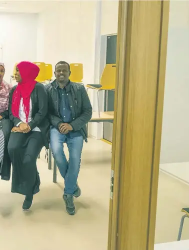  ?? FOTO: FREDRIK PEDERSEN ?? Raho Abdullahi (20) og Osman Ali Abdi.