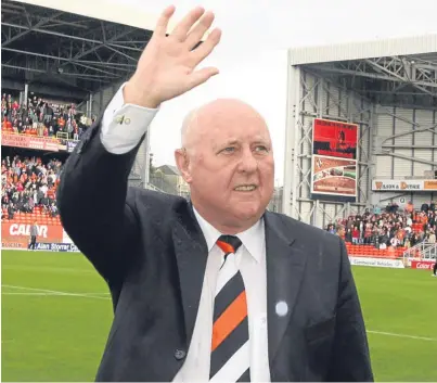  ??  ?? Sporting inspiratio­n: Jim McLean built up the Dundee United team of the 1980s into a squad of athletes. Now, we need more facilities to create more healthy people, Jenny says.