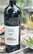  ?? JAVIER FERREYRA ?? TERRAZAS DE LOS ANDES SYRAH.