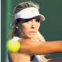  ??  ?? EYE ON THE BALL Brit youngster Katie Boulter