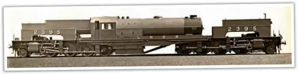  ?? LNER/NRM ?? An official LNER image of the loco as No. 2395 when it took part in the S&DR cavalcade in 1925.