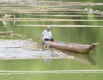  ?? Photo credit: JOSE MA LORENZO TAN ?? Owong, a fisherman’s dugout in Lake Sebu