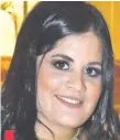  ??  ?? Belén Whittingsl­ow denunció supuesto acoso. Tiene refugio en Uruguay y en Paraguay cuenta con orden de captura.