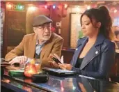  ?? ABC ?? Martin Mull and Gina Rodriguez in “Not Dead Yet.”