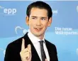  ?? DPA-BILD: SCHRADER ?? Gegen eine Verteilquo­te: Sebastian Kurz