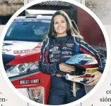  ??  ?? ¿Y si Cristina volviese al Dakar 2020 de la mano de Mitsubishi? El acuerdo parece inminente, a falta solo de la firma