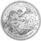  ?? ROYAL CANADIAN MINT VIA THE CANADIAN PRESS ?? The Royal Canadian Mint is apologizin­g for the “the Battle of Dieppe” coin.