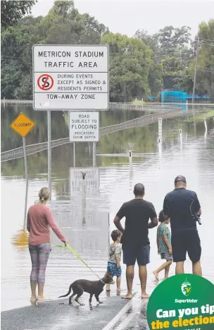  ?? T&Cs apply. ?? Weather events, like the flooding in February, will play a role in insurance price hikes. Picture: Glenn Hampson