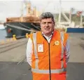  ??  ?? Centreport Wellington chief executive Derek Nind says the company is focused on building a 21st-century port.