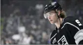  ?? ALEX GALLARDO – THE ASSOCIATED PRESS ?? Adrian Kempe says the Kings have more “swagger” on the road this season as their five away wins indicate.