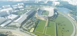  ?? CENTRAL FLORIDA COURTESY UNIVERSITY OF ?? University of Central Florida released these renderings of upcoming renovation­s at the football stadium during a Board of Trustees meeting on Aug. 19, 2021.