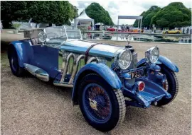  ??  ?? Mercedes S-type was commission­ed by Earl Howe to tour the Continent during the ’30s