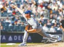  ?? JIM MCISAAC/GETTY IMAGES ?? Blue Jays pitcher Trent Thornton has been a workhorse in the rotation and faced the New York Yankees Sunday.