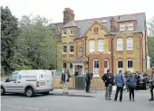  ?? Picture: SQUIRREL/SPLASH NEWS/CORBIS ?? HOME TRUTHS: The Clarences’ New Malden house, where their children were killed