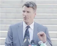  ?? NICK PROCAYLO ?? Vancouver Mayor Gregor Robertson says the empty homes tax is “about bringing rental homes back onto the market.”
