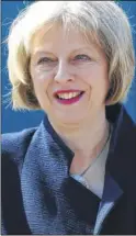  ??  ?? Theresa May