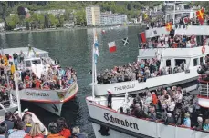  ?? FOTO: SIEGFRIED GROSSKOPF ?? Bei der Weißen Flotte auf dem Bodensee hat die grenzübers­chreitende Zusammenar­beit schon immer geklappt.