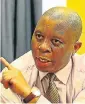  ??  ?? HERMAN MASHABA