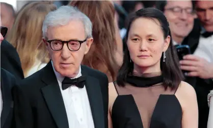  ??  ?? Woody Allen and Soon-Yi Previn in 2015. Photograph: Graham Whitby Boot/Allstar