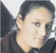  ??  ?? 0 Shamima Begum left London to join Islamic State in 2015