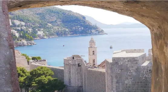  ?? PHOTOS: JOANNE BLAIN ?? The most photogenic perspectiv­e on Dubrovnik, a destinatio­n for cruise ships plying the Adriatic, is from the walls that surround the old town. Top: Jelsa was built in the 10th to 11th centuries and is now a quiet tourist town on the island of Hvar,...